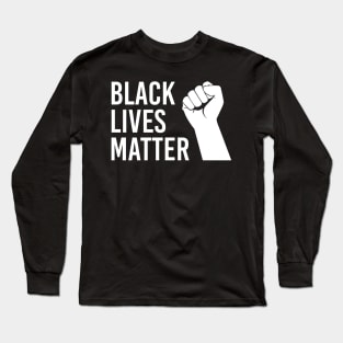 Black Lives Matter Ally T-Shirt for Allies to BLM Long Sleeve T-Shirt